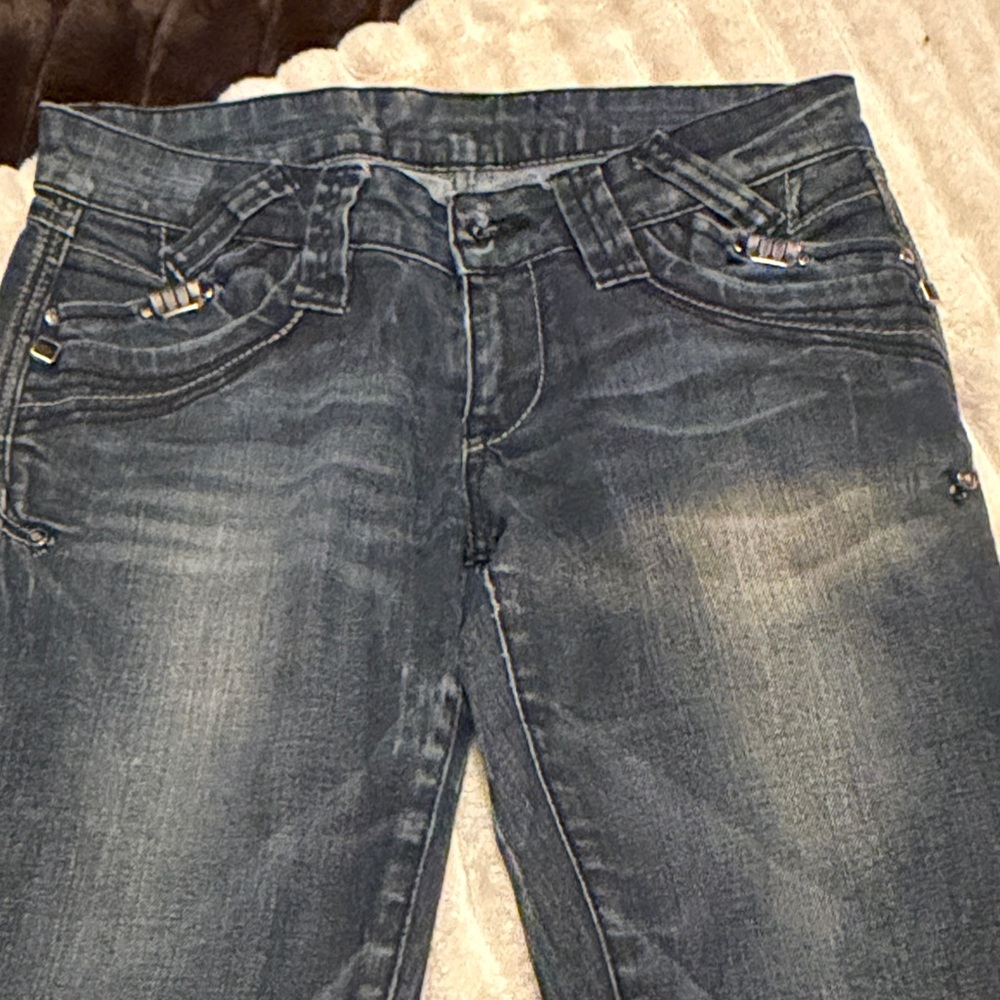 Dolce & Gabbana Dark Blue Straight Leg Jeans - Picture 16 of 17